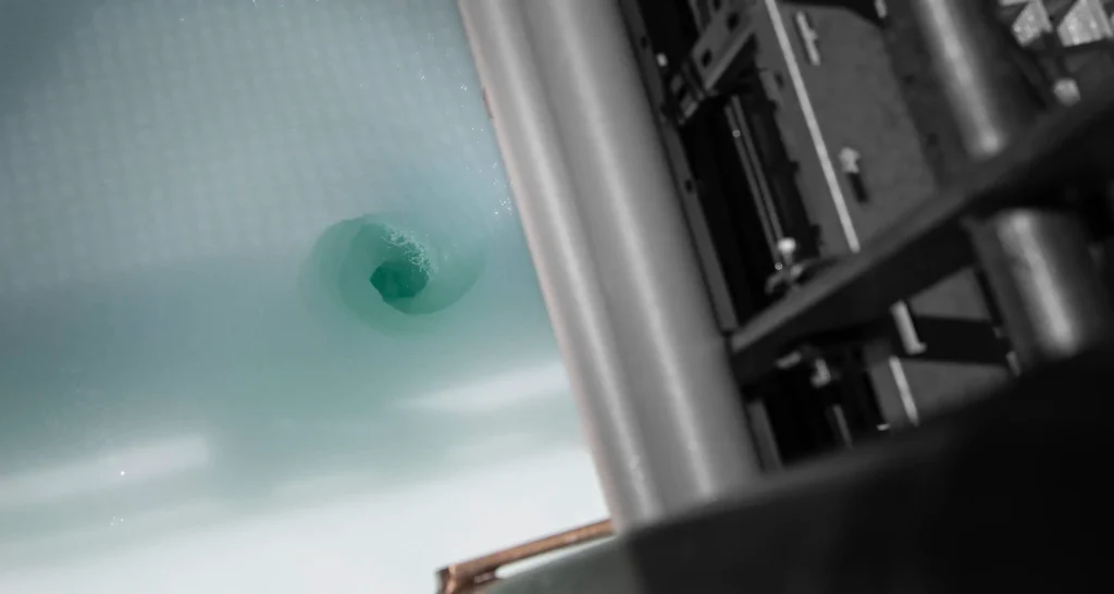 Detail of a brine treatment system engineered by Titan Salt